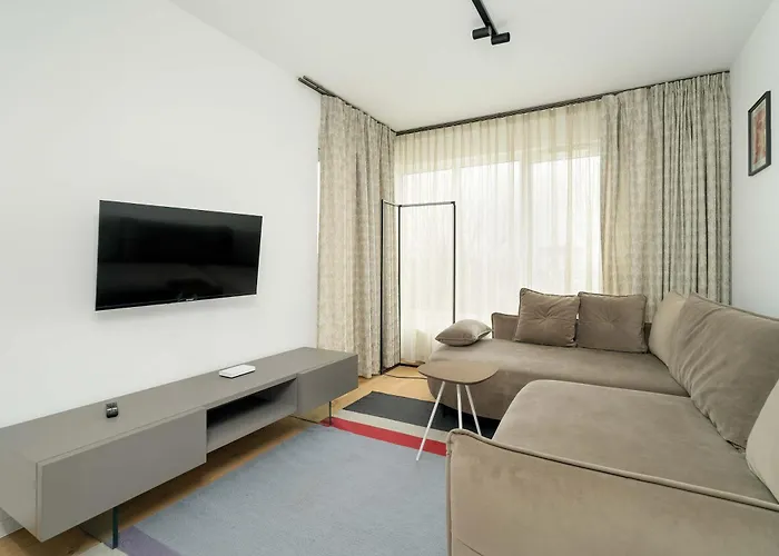 شقة Prestizowe W Poznaniu Z Sypialnia I Parkingiem By Renters